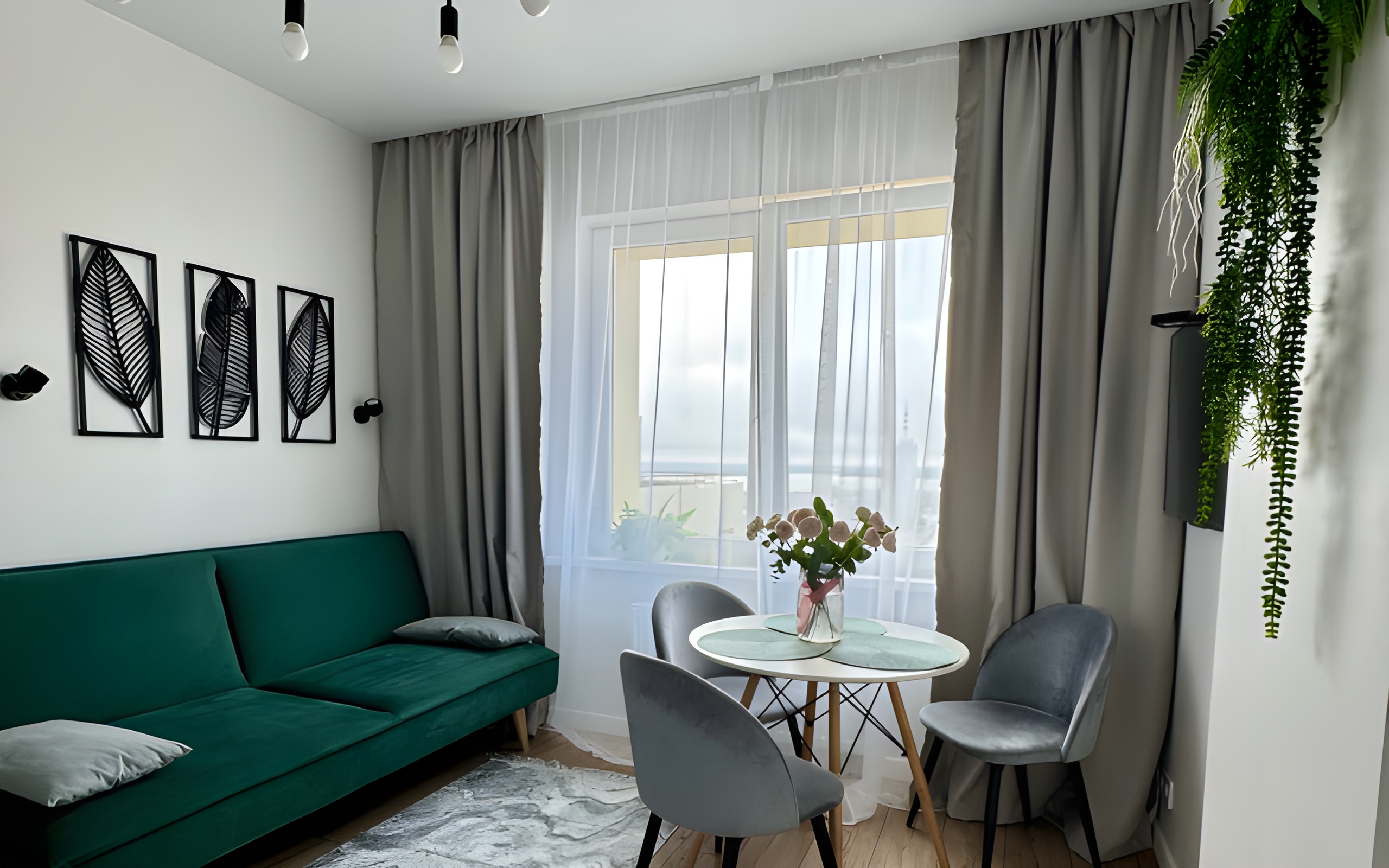 Apartamenty Zelenaa kvartira s potrasausim vidom