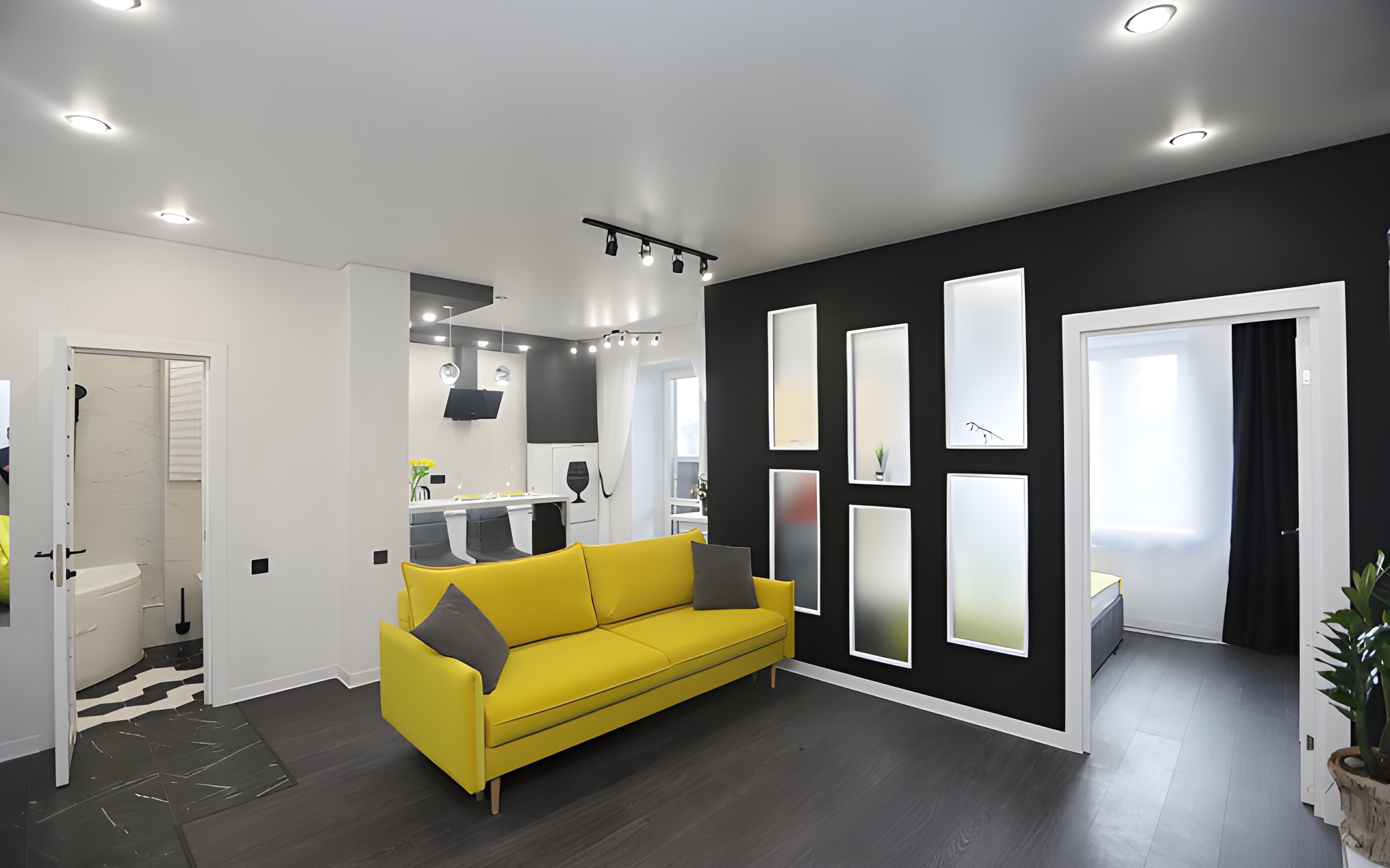 Apartamenty v samom centre s bol'soj vannoj